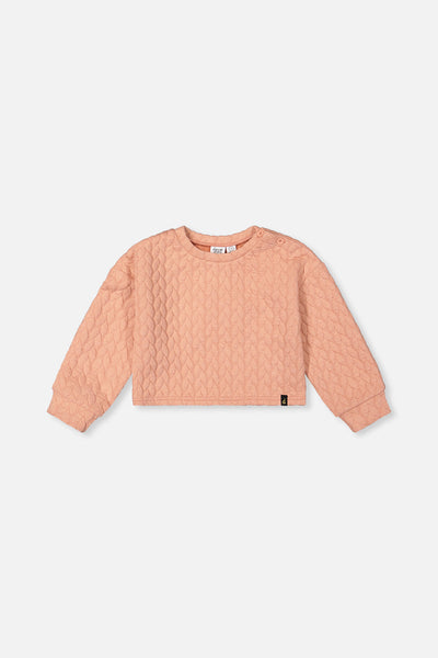 Jacquard Sweatshirt Pink - J20YG32_08100