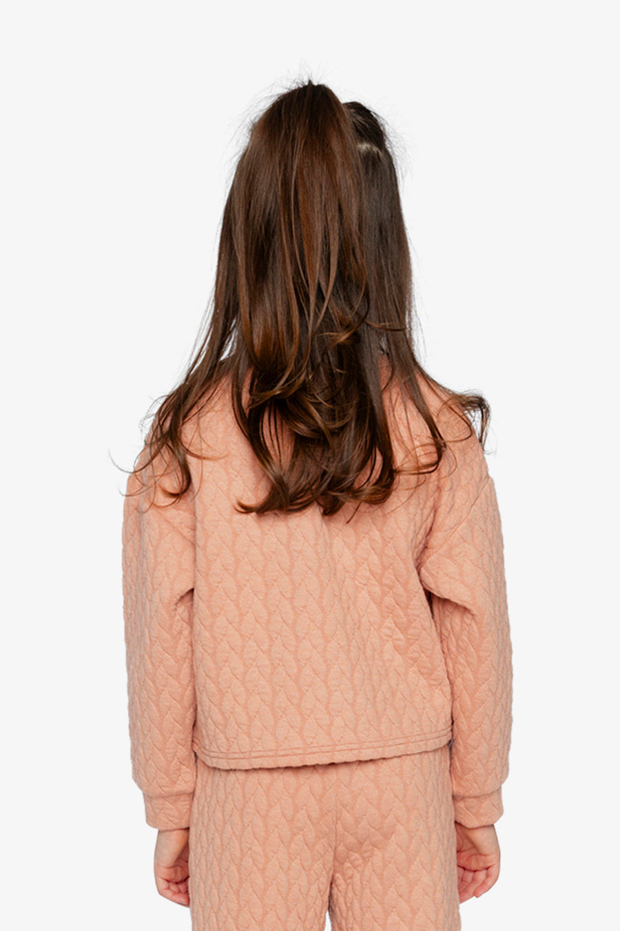 Jacquard Sweatshirt Pink - J20YG32_08100