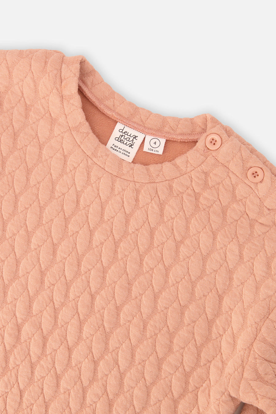 Jacquard Sweatshirt Pink - J20YG32_08100