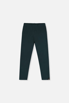 Rib Leggings Jasper Printed Green - J20YG60_03013