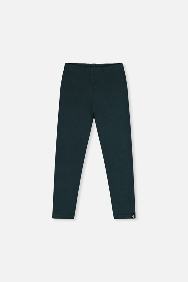 Rib Leggings Jasper Printed Green - J20YG60_03013