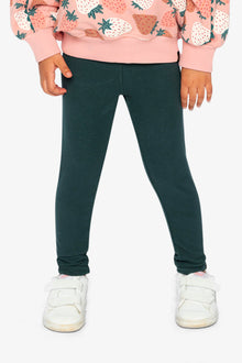 Rib Leggings Jasper Printed Green - J20YG60_03013