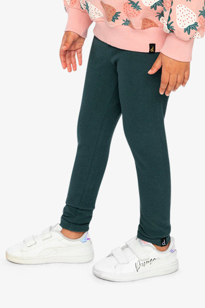 Rib Leggings Jasper Printed Green - J20YG60_03013