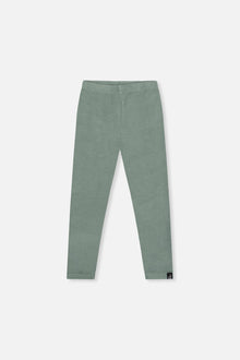 Rib Leggings Green Printed Green - J20YG60_03992