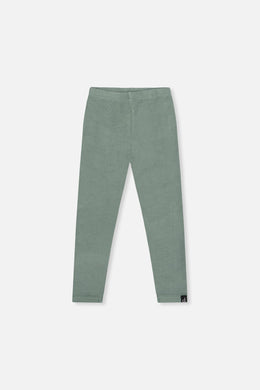 Rib Leggings Green Printed Green - J20YG60_03992