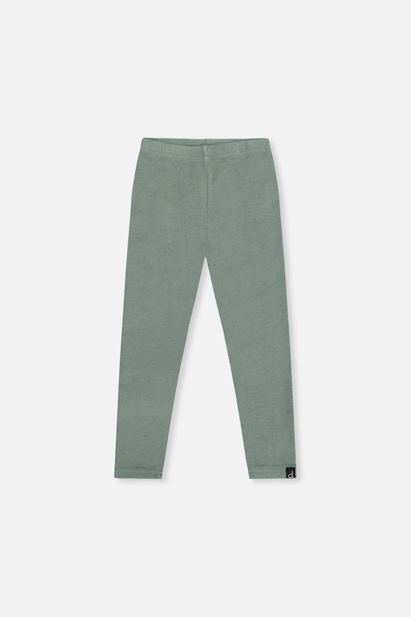 Rib Leggings Green Printed Green - J20YG60_03992