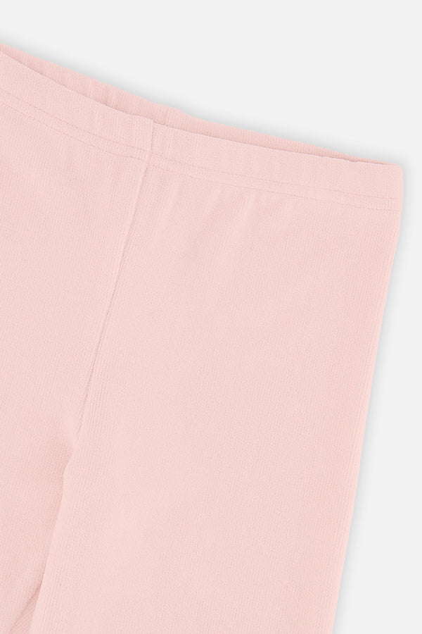 Rib Leggings Pale Dusty Pink - J20YG60_06220