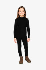 Rib Leggings Black - J20YG60_09990