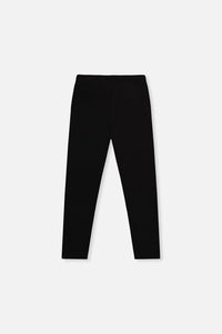 Rib Leggings Black - J20YG60_09990