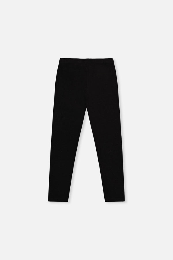 Rib Leggings Black - J20YG60_09990