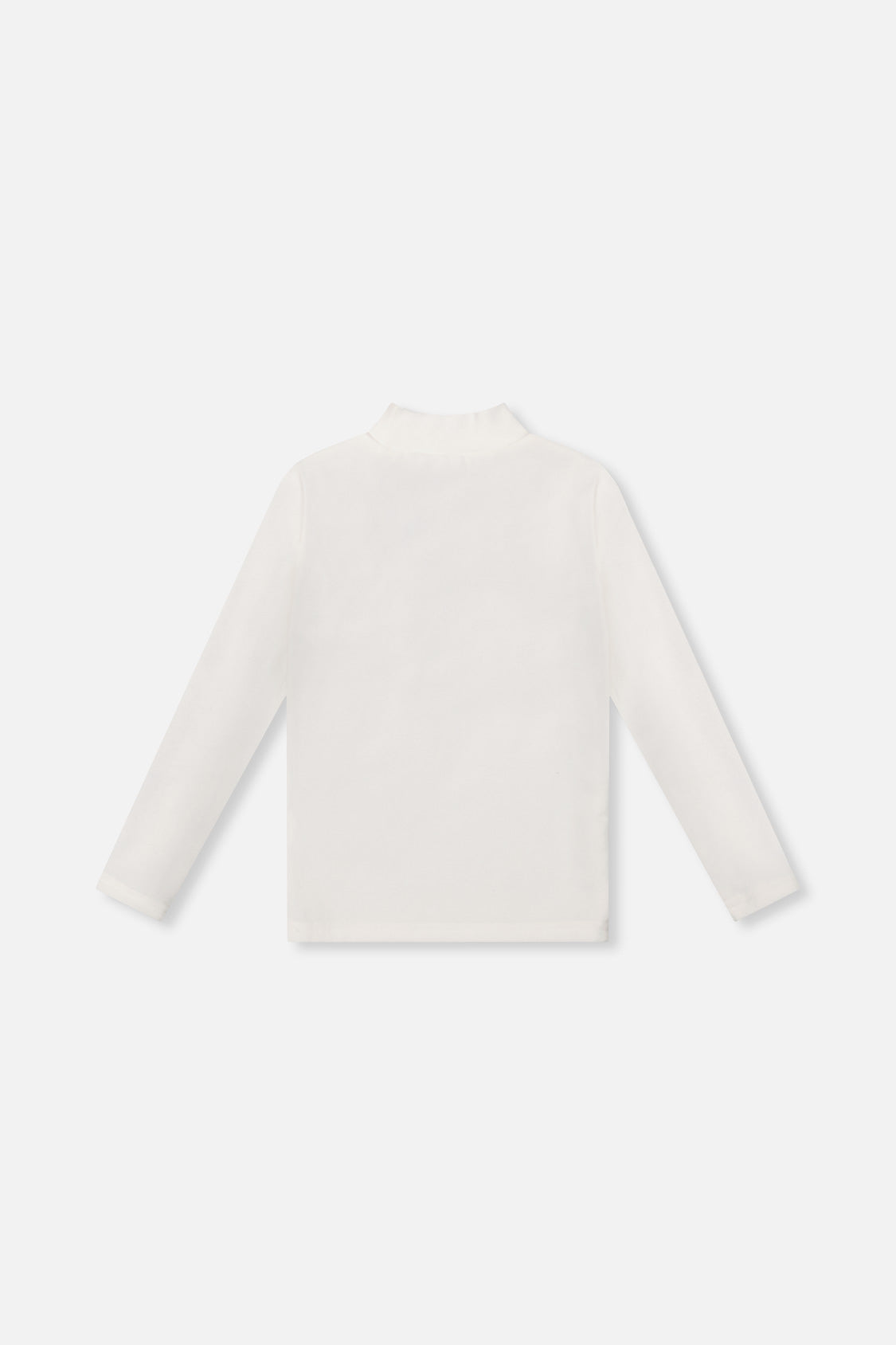 Brushed Rib Mock Neck Top Off-White - J20YG71_01010
