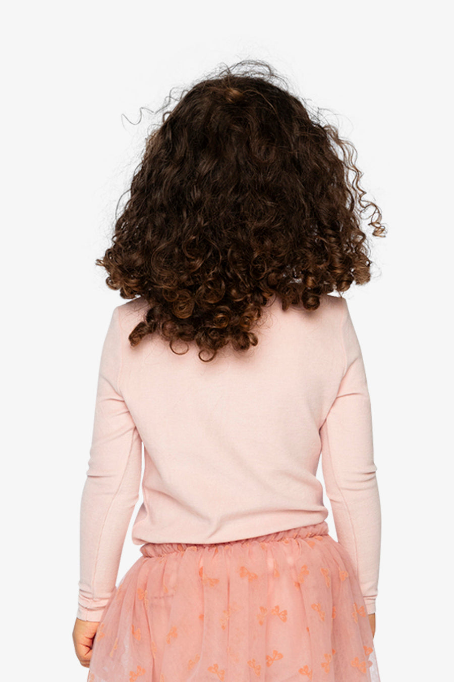 Brushed Rib Mock Neck Top Pale Dusty Pink - J20YG71_06220