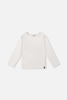 Brushed Rib Crew Neck Top Off-White - J20YG72_01010