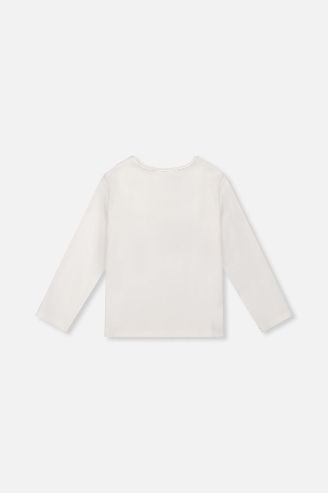 Brushed Rib Crew Neck Top Off-White - J20YG72_01010