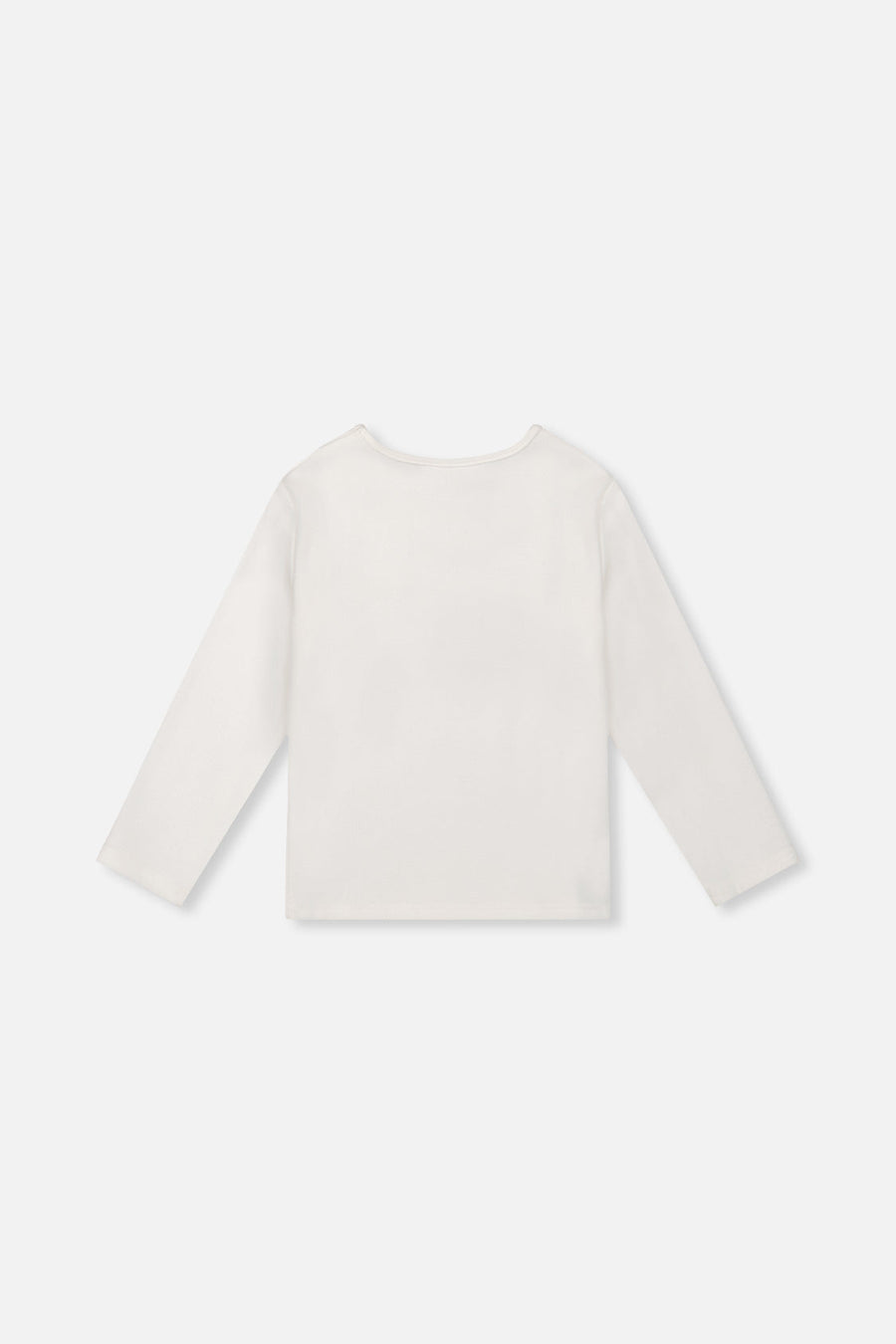 Brushed Rib Crew Neck Top Off-White - J20YG72_01010