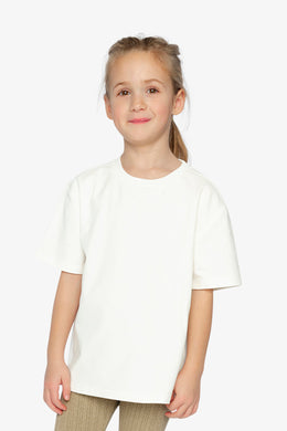 Heavy Jersey Wide Short Sleeve T-Shirt White - J20YG73_01000