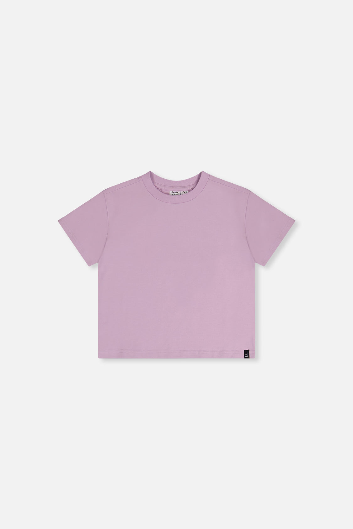 Heavy Jersey Wide Short Sleeve T-Shirt Mauve - J20YG73_05600