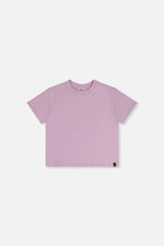Heavy Jersey Wide Short Sleeve T-Shirt Mauve - J20YG73_05600