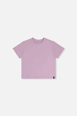 Heavy Jersey Wide Short Sleeve T-Shirt Mauve - J20YG73_05600