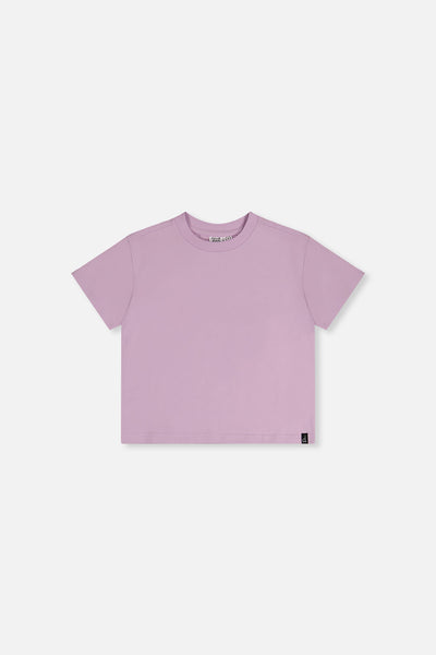 Heavy Jersey Wide Short Sleeve T-Shirt Mauve - J20YG73_05600