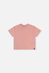 Heavy Jersey Wide Short Sleeve T-Shirt Pink - J20YG73_06780