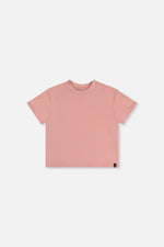 Heavy Jersey Wide Short Sleeve T-Shirt Pink - J20YG73_06780