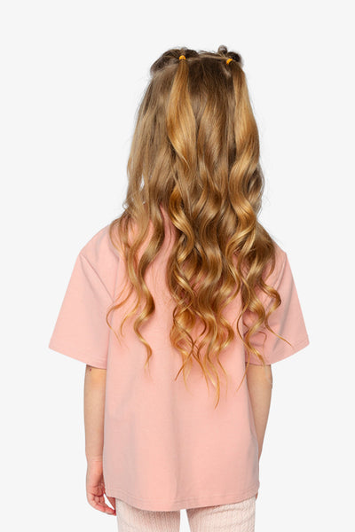 Heavy Jersey Wide Short Sleeve T-Shirt Pink - J20YG73_06780