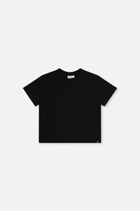 Heavy Jersey Wide Short Sleeve T-Shirt Black - J20YG73_09990