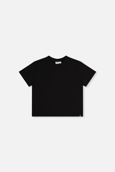 Heavy Jersey Wide Short Sleeve T-Shirt Black - J20YG73_09990
