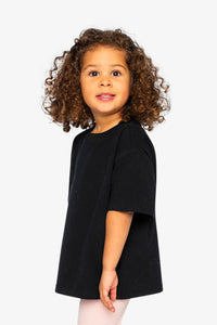 Heavy Jersey Wide Short Sleeve T-Shirt Black - J20YG73_09990