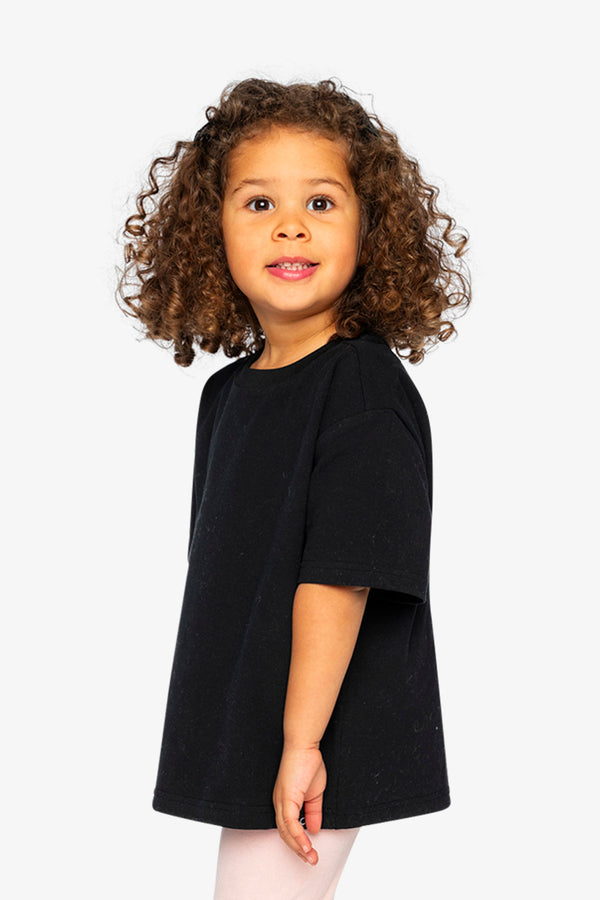 Heavy Jersey Wide Short Sleeve T-Shirt Black - J20YG73_09990