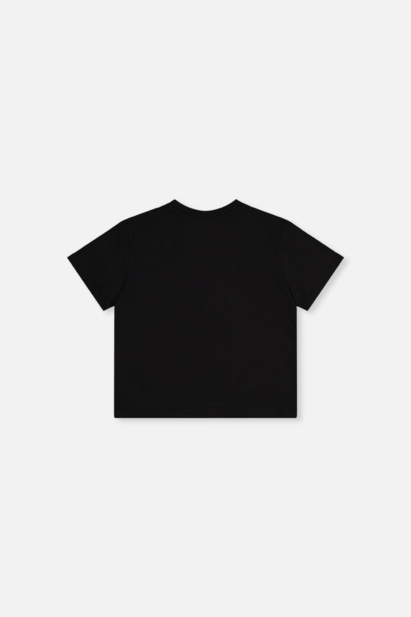 Heavy Jersey Wide Short Sleeve T-Shirt Black - J20YG73_09990