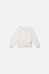 Baby-Strickjacke Off-White
