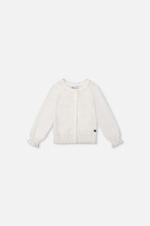 Baby-Strickjacke Off-White