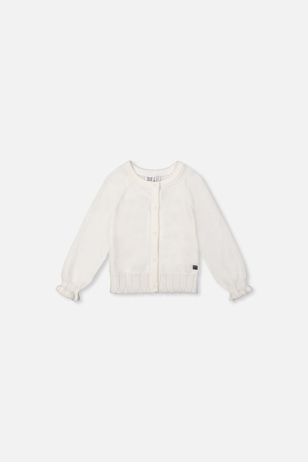Baby Knit Cardigan Off-White