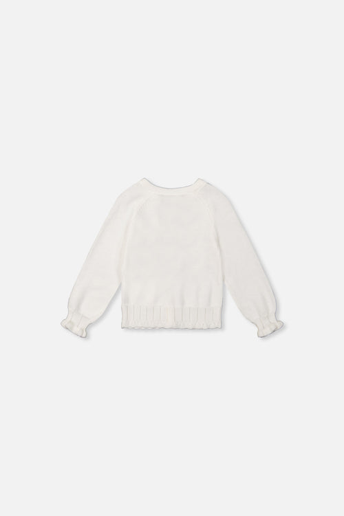 Baby Knit Cardigan Off-White