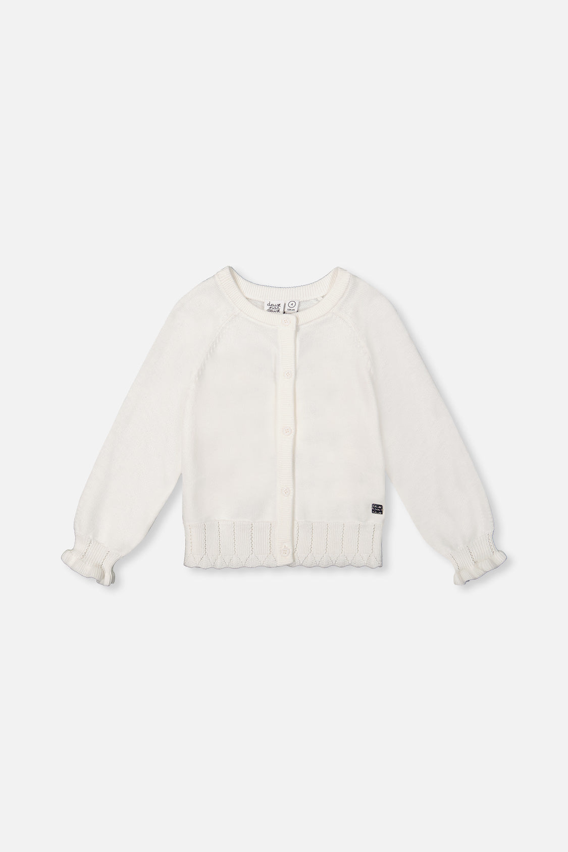Knit Cardigan Off-White - J20YGT31_01010