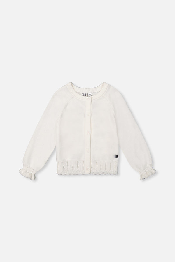 Knit Cardigan Off-White - J20YGT31_01010