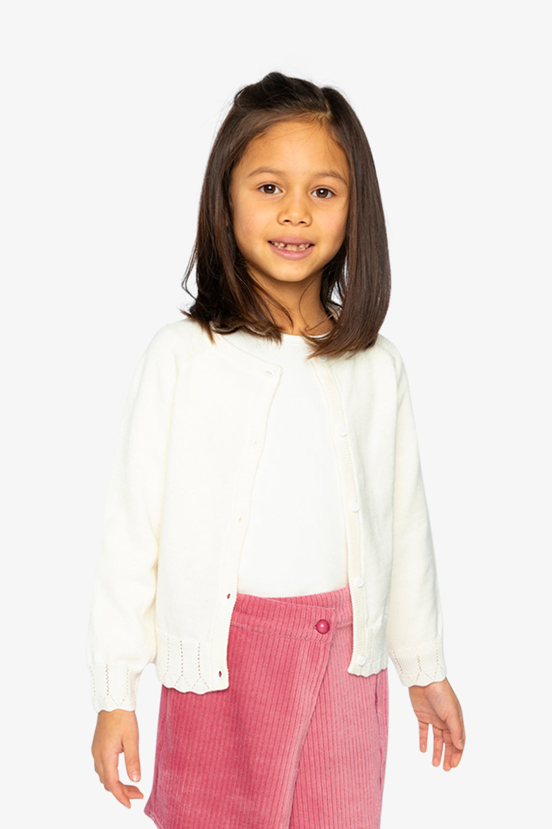Knit Cardigan Off-White - J20YGT31_01010