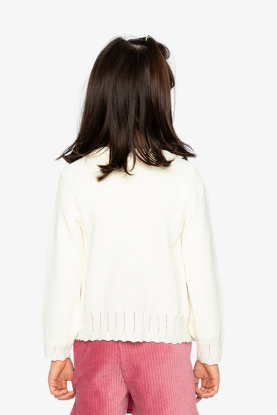 Knit Cardigan Off-White - J20YGT31_01010
