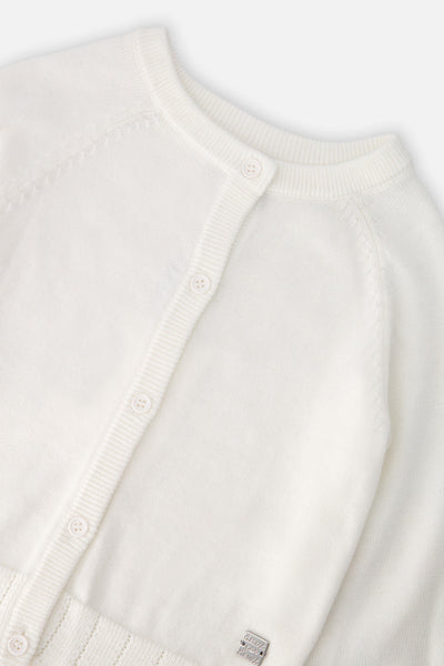 Knit Cardigan Off-White - J20YGT31_01010
