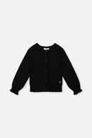 Knit Cardigan Black - J20YGT31_09990