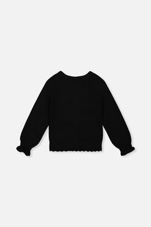 Knit Cardigan Black - J20YGT31_09990
