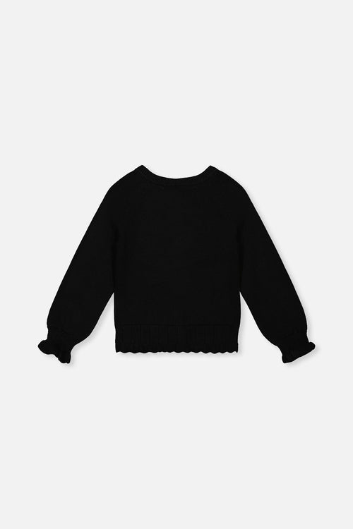 Knit Cardigan Black - J20YGT31_09990