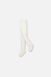 Baby Knit Textured Tights Off-White
