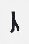 Baby Knit Textured Tights Dark Blue
