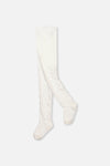 Knit Textured Tights Off-White - J20YGT_01010