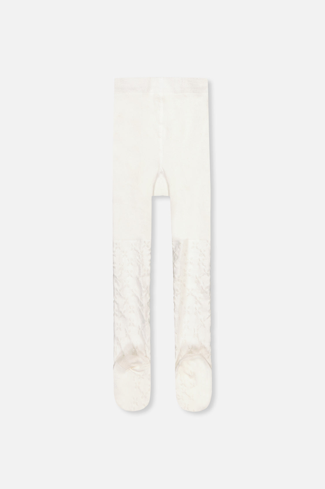 Knit Textured Tights Off-White - J20YGT_01010