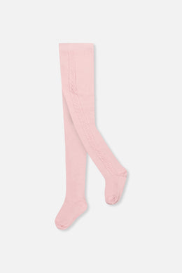 Knit Textured Tights Dusty Pink - J20YGT_06840