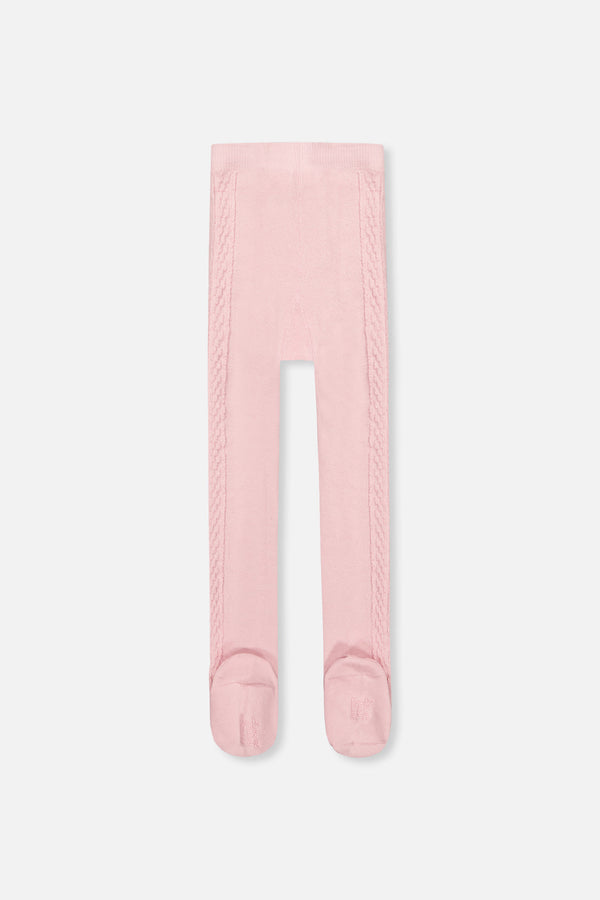 Knit Textured Tights Dusty Pink - J20YGT_06840